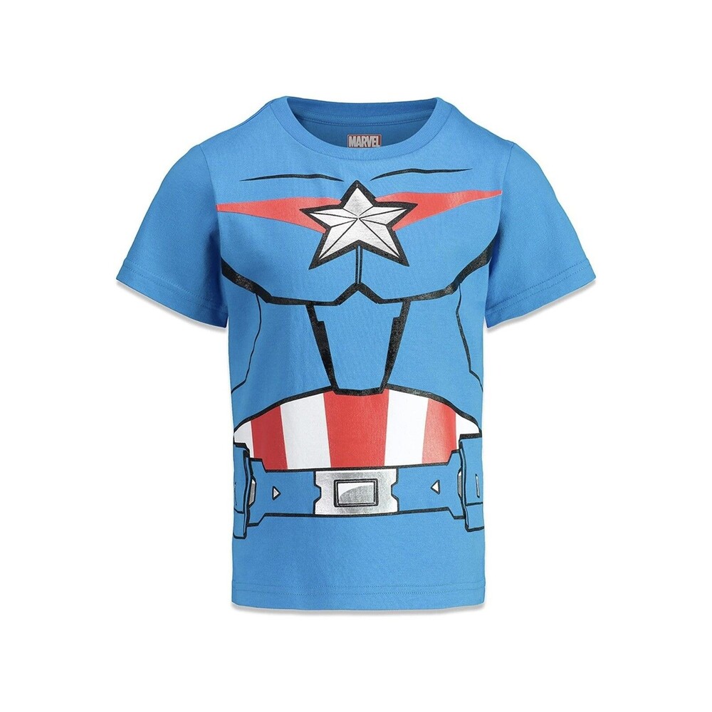 Marvel Captain America Boys Graphic T Shirt - Size 18